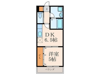 間取図 フェリ－チェ原町