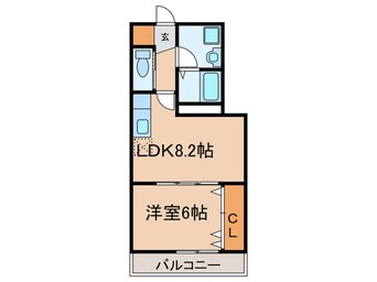 間取図 フェリ－チェ原町