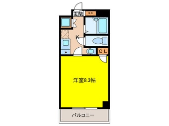 間取図 ビュークレスト大橋駅西口