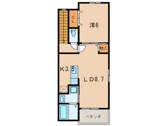 間取図 ポルタコスタ　A棟