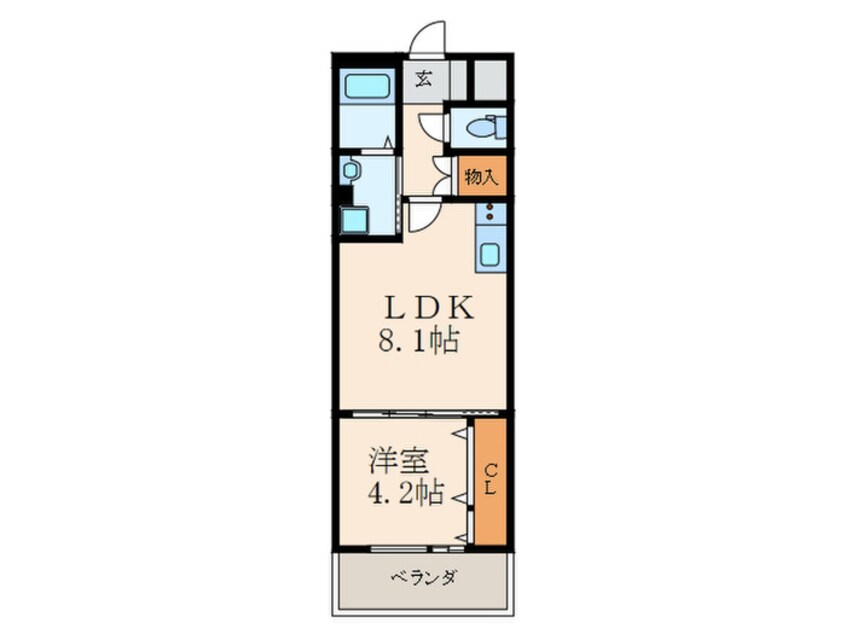 間取図 ヴィ－ラブライト