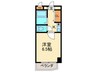 ノアーズアーク博多北 1Kの間取り