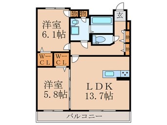 間取図 ヴィラ・ソフィア