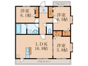 ヴィラ・ソフィアの間取図