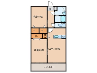 間取図 仮)MDIﾌﾞﾘｻﾏﾘｰﾅ花見が浜