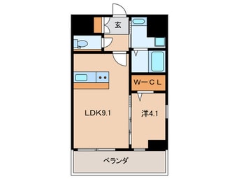 間取図 ＴＨＥ ＨＩＬＬＳ ＫＯＫＵＲＡ