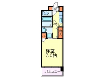 間取図 ア－ルヴェ－ル