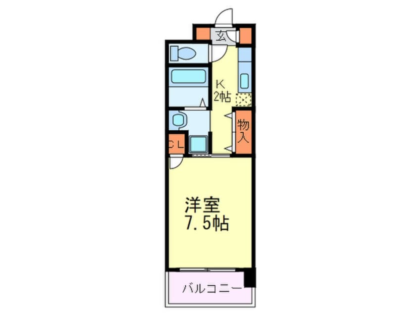 間取図 ア－ルヴェ－ル