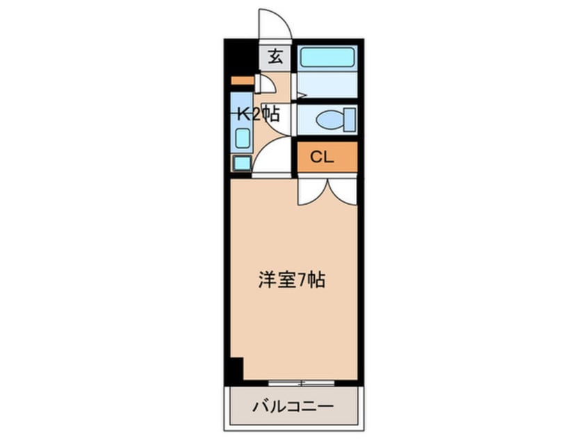 間取図 マリーロード