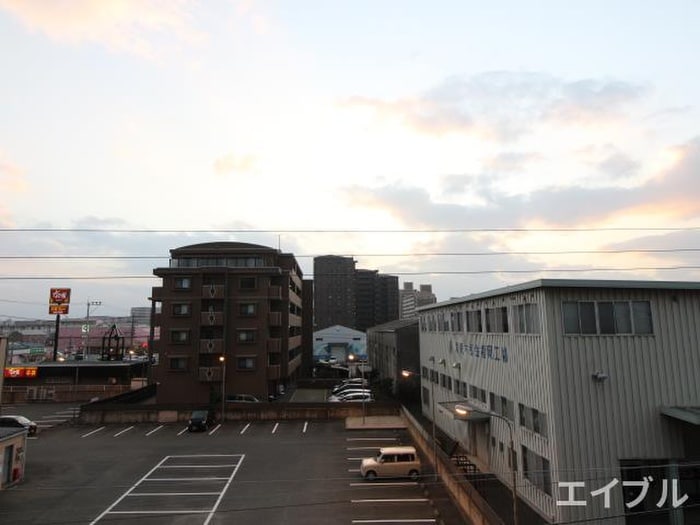 室内からの展望 サンプラスパⅡ