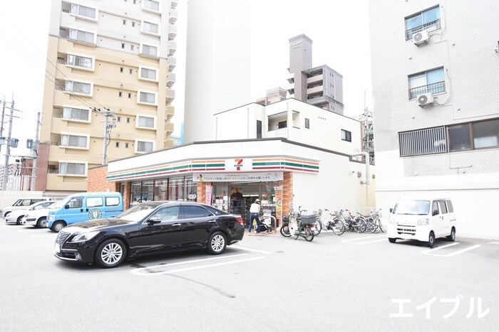 セブンイレブン白金店(コンビニ)まで100m ﾆｭｰｶﾞｲｱﾘﾙｰﾑ平尾駅前№２４