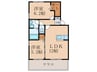 おおくぼの森Ａ棟 2LDKの間取り