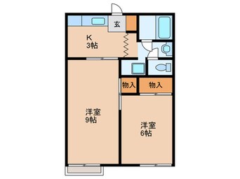 間取図 ユーリンカーサ