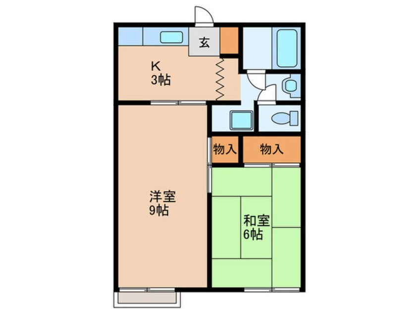 間取図 ユーリンカーサ