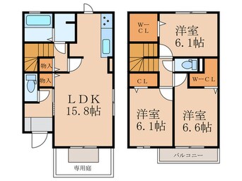 間取図 D-ROOM守恒　C棟