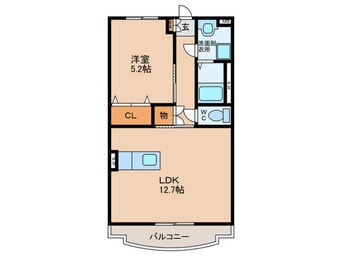 間取図 モンパルナス室田