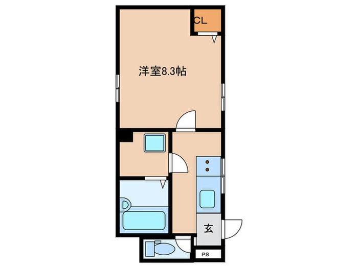 間取り図 仮)京町プレイスレジデンスⅡ