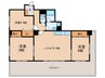 アークハイツ大濠 3LDKの間取り