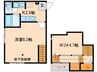 トロ－プ姪浜 1Kの間取り