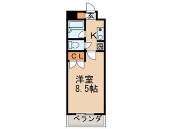 間取図 ヴィヴァーチェ浅川