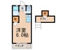 ベルマルシェ 1Rの間取り