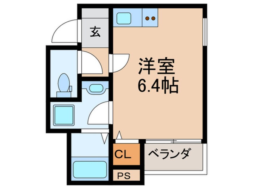 間取図 リラフォート津福