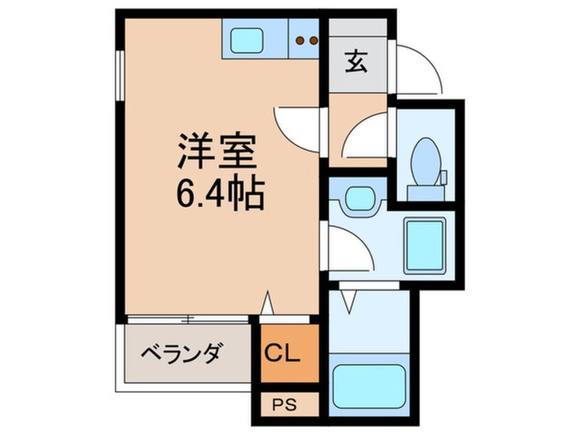 間取図 リラフォート津福