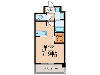 間取図 ｴﾝｸﾚｽﾄ博多駅南STREET(706)