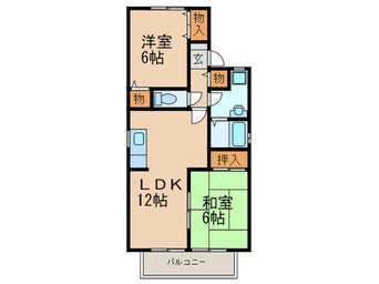 間取図 サンシティ古賀Ｃ棟