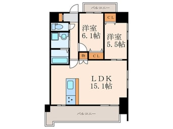 間取図 仮)白銀1丁目ﾏﾝｼｮﾝ新築工事