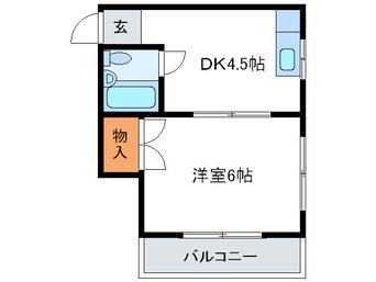 間取図 大橋ハイツ