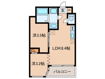 間取図 ＴＨＥ　ＧＲＡＮＤ　ＷＩＮ