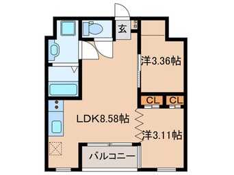 間取図 ＴＨＥ　ＧＲＡＮＤ　ＷＩＮ