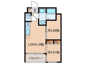 間取図 ＴＨＥ　ＧＲＡＮＤ　ＷＩＮ