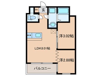 間取図 ＴＨＥ　ＧＲＡＮＤ　ＷＩＮ