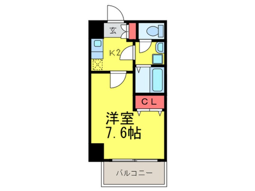 間取図 ＧＲＡＮＤＥＵＲ住吉壱番館