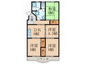 桃山グリーンハイツの間取図