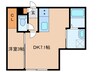 BASE 1DKの間取り