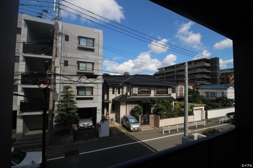 室内からの展望 ﾘｱﾝﾚｶﾞｰﾛ雑餉隈駅