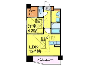 間取図 ロクコート井尻