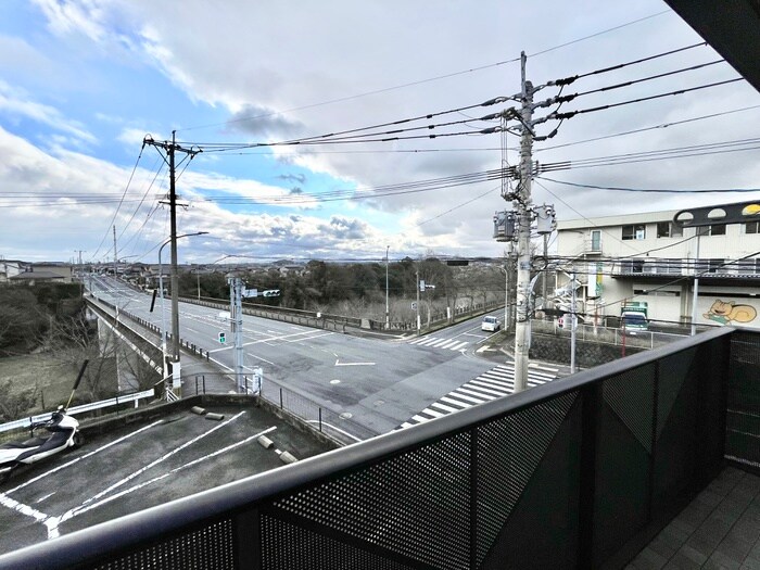 室内からの展望 セゾン永犬丸A棟