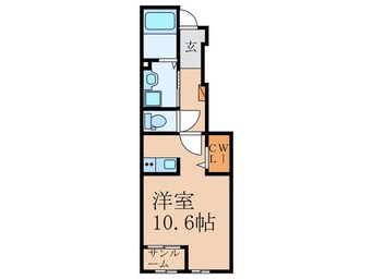 間取図 グランドール飯塚Ⅲ