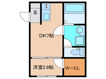 間取図 仮)SORANONE　A