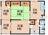 土手ノ内２丁目戸建 4DKの間取り