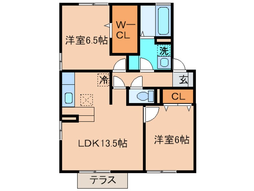 間取図 グランモア上の原