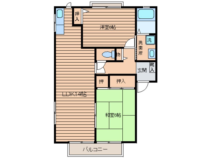 間取図 パ－クヒルコ－ト
