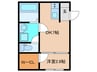 仮)SORANONE　B 1DKの間取り