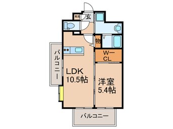 間取図 フェリス久留米シティ