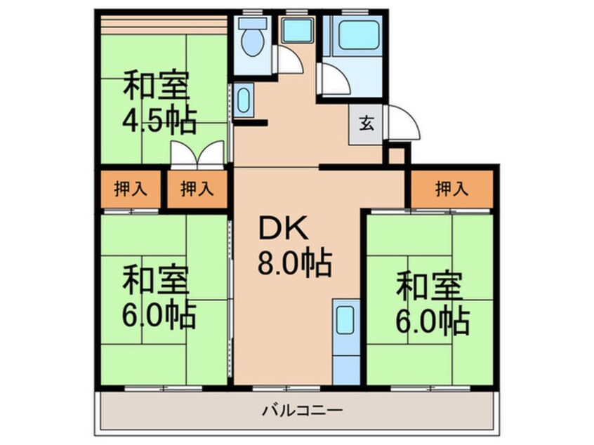 間取図 工藤ビル