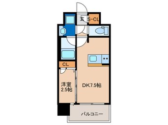 間取図 ブランシエスタ千早RJR